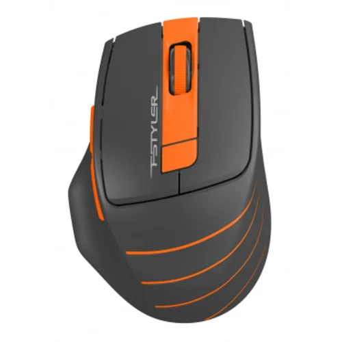 Мышь A4Tech Fstyler FG30S серый/оранжевый оптическая (2000dpi) silent беспроводная USB (6but) Мышь A4Tech Fstyler FG30S серый/оранжевый оптическая (2000dpi) silent беспроводная USB (6but)